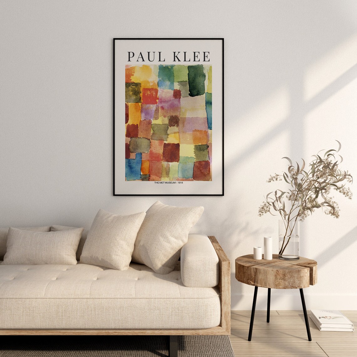 Paul Klee Exhibition Poster, Abstract Museum Print - Image 2