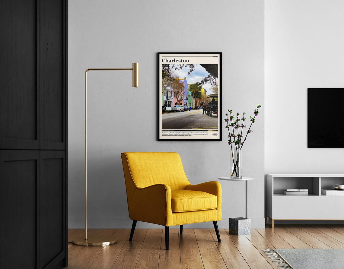 Travel Photography Charleston Print Charleston Wall Art Charleston Poster Charleston Photo Charleston Poster Print Charleston - Image 2