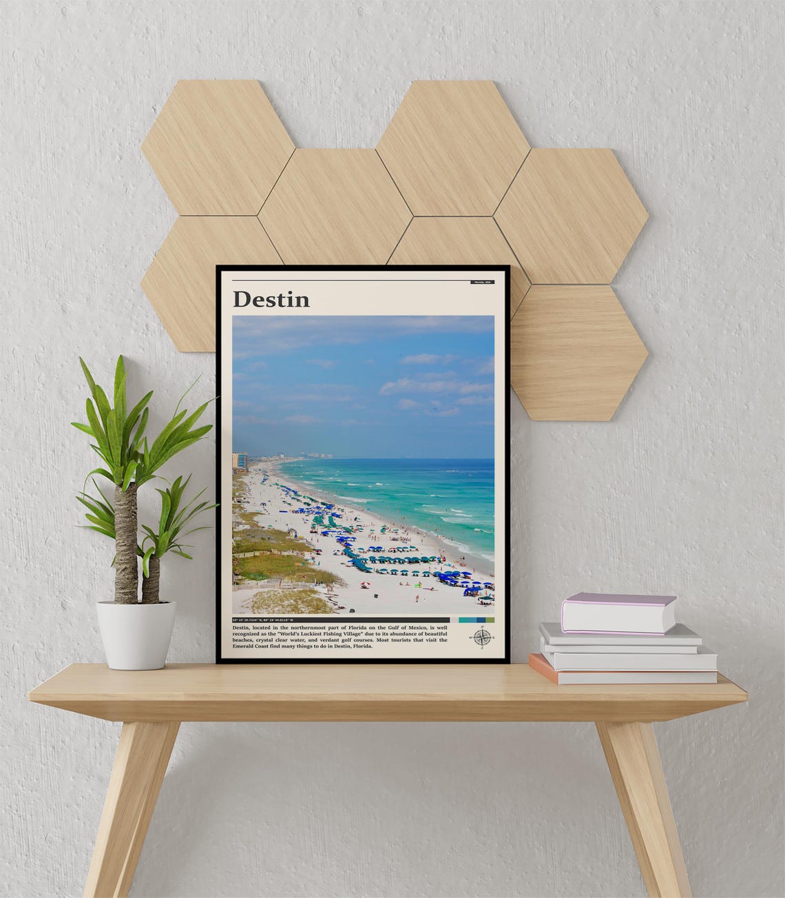 Travel Photography Destin Print Destin Wall Art Destin Poster Destin Photo Destin Poster Print Florida Destin Wall Decor - Image 3