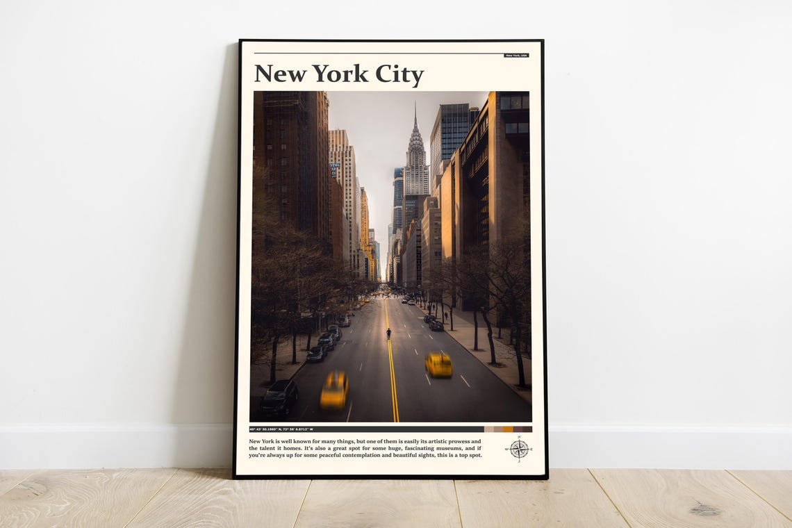 Travel Photography New York City Print New York Wall Art New York Poster New York Photo New York Poster Print New York Usa