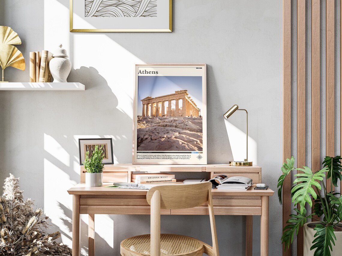 Travel Photography Athens Print Athens Wall Art Athens Poster Athens Photo Athens Poster Print Athens Decor Greece Wall Art - Image 4