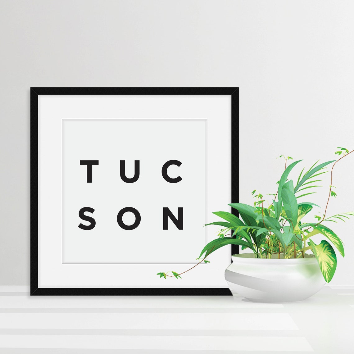 City Name Typography Spaced Block Letter Minimalist Art Poster - Image 5