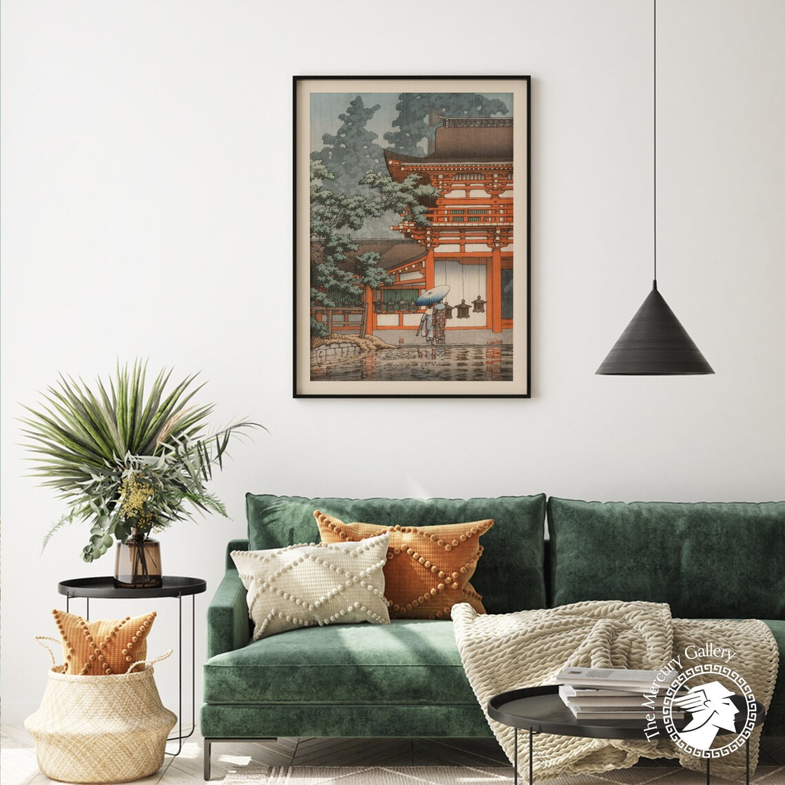 Kasuga Shrine in Nara, Vintage Travel Poster - Image 3