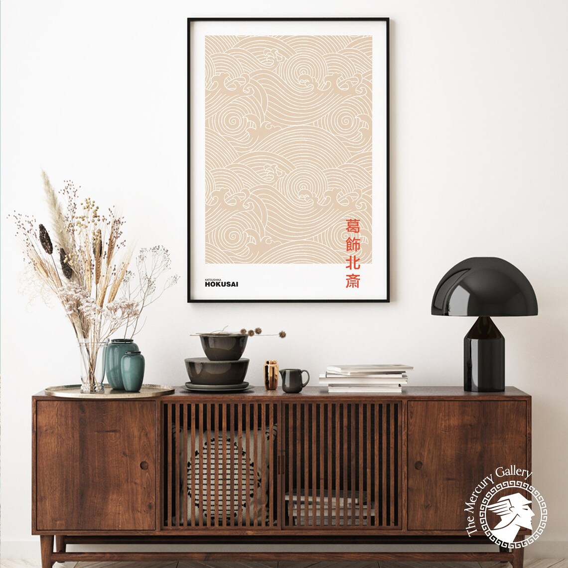 Hokusai Waves Vintage Japanese Art Print - Image 6