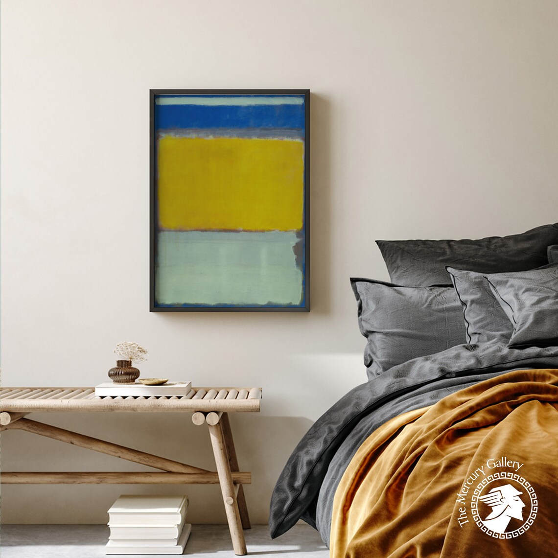 Mark Rothko Yellow And Blue Wall Art Poster Print - Image 5