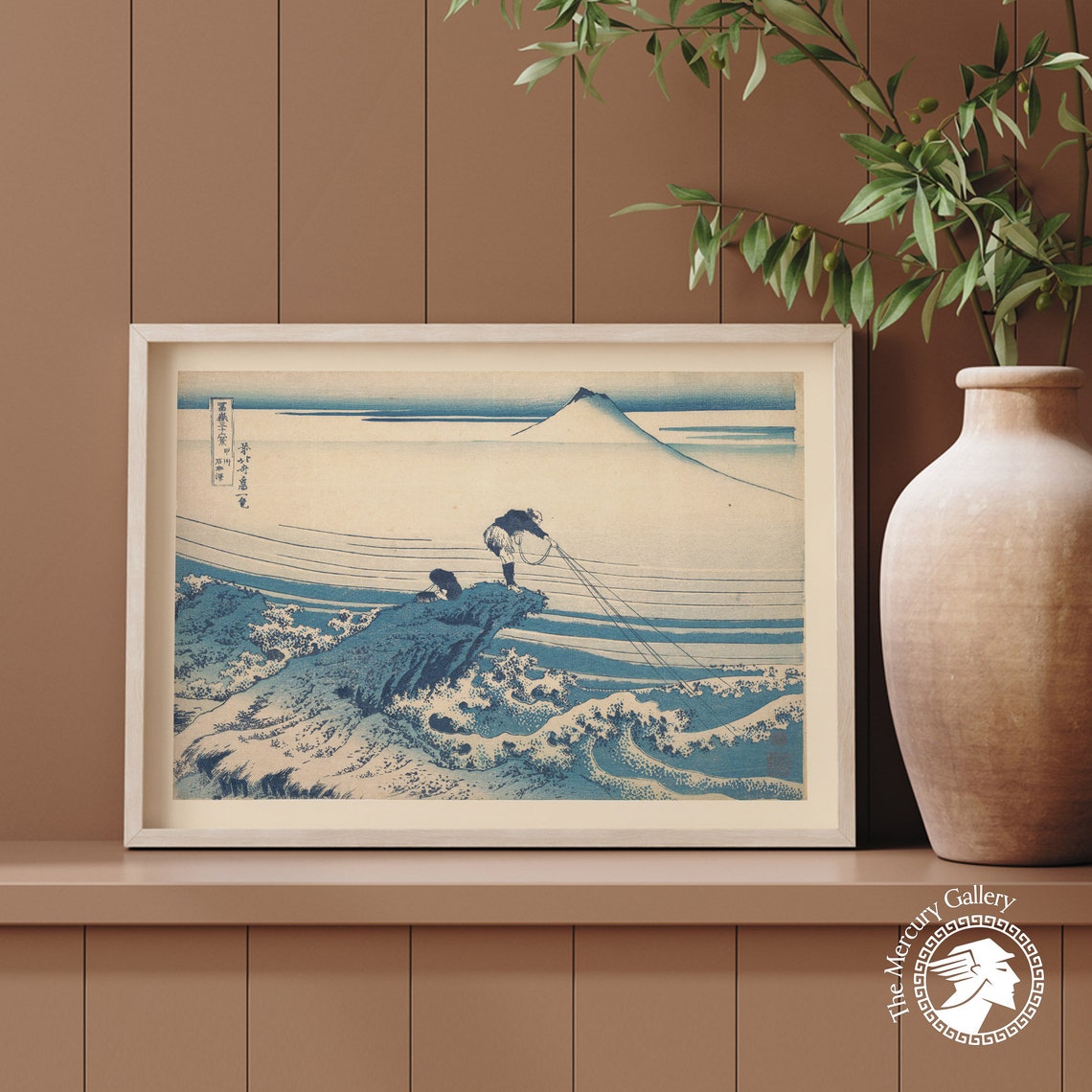 Katsushika Hokusai 1760 Fishermen Art Print Vintage Japanese Poster Japanese Art Wall Art Decor Poster Print Wall Art Art Decor