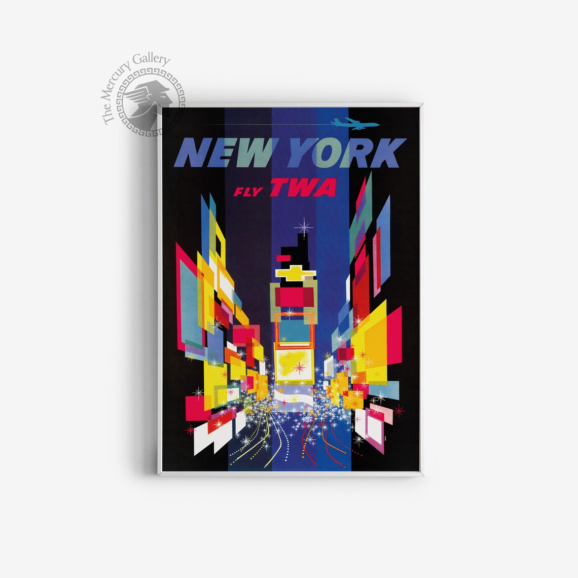 New York Vintage Travel Poster, Travel Poster - Image 3