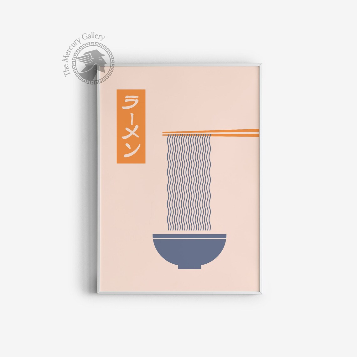 Ramen Noodle Art Print, Japanese Kitchen Wall Art - Image 3