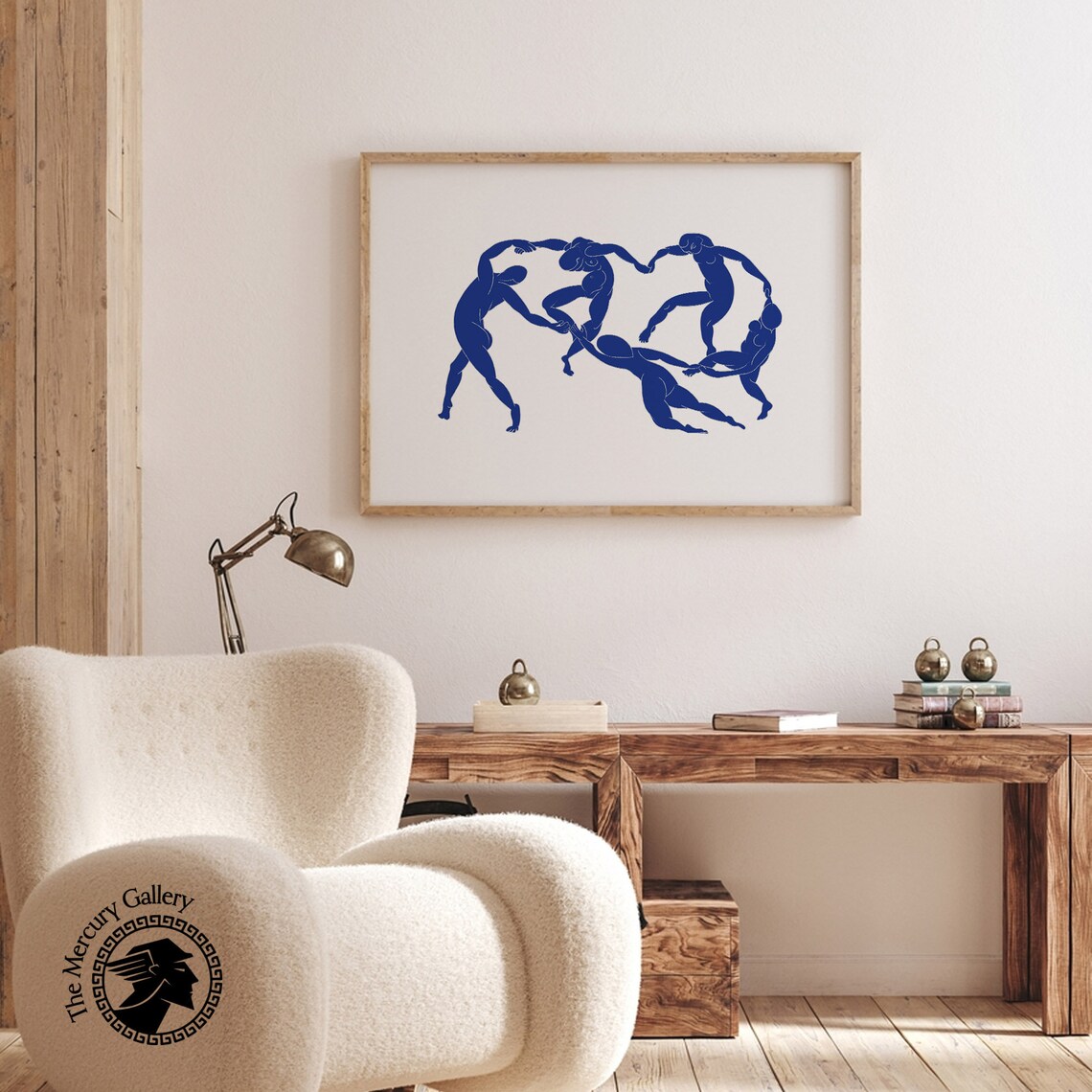 Matisse Retro Decor Poster, The Dancer Minimalist - Image 3