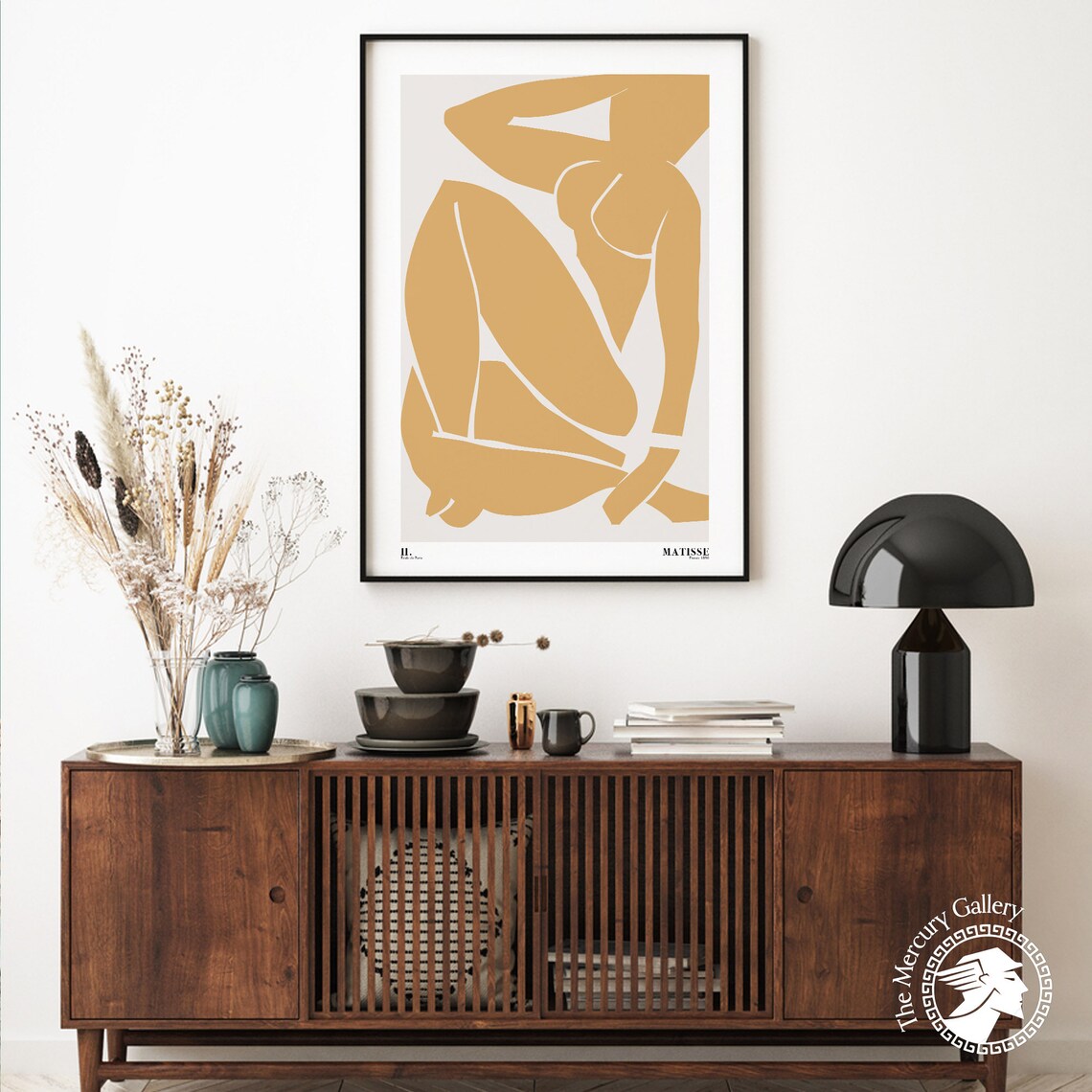 Matisse Yellow Nude Cut-Outs Fauvism Art Print - Image 6