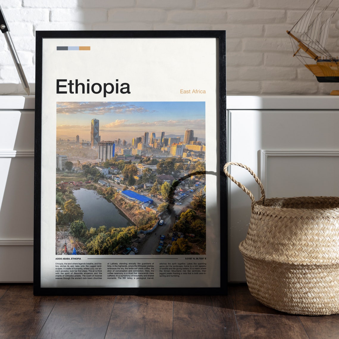 Ethiopia Print Ethiopia Poster Ethiopia Wall Art Ethiopia Art Print Ethiopia Photo Travel Poster Traveler Christmas Gift - Image 5