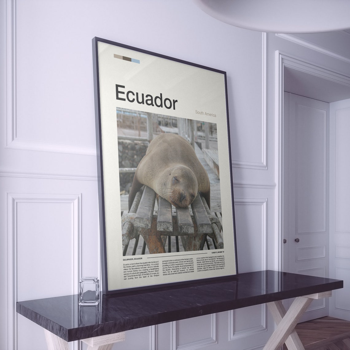 Ecuador Print Ecuador Poster Ecuador Wall Art Ecuador Art Print Ecuador Photo Ecuador Gifts Travel Poster Traveler Gifts - Image 2