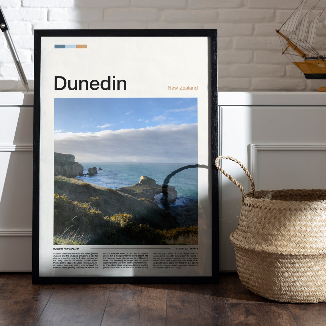 Dunedin Print Dunedin Poster Dunedin Wall Art New Zealand Art Print Dunedin Photo Travel Poster Traveler Gifts - Image 5