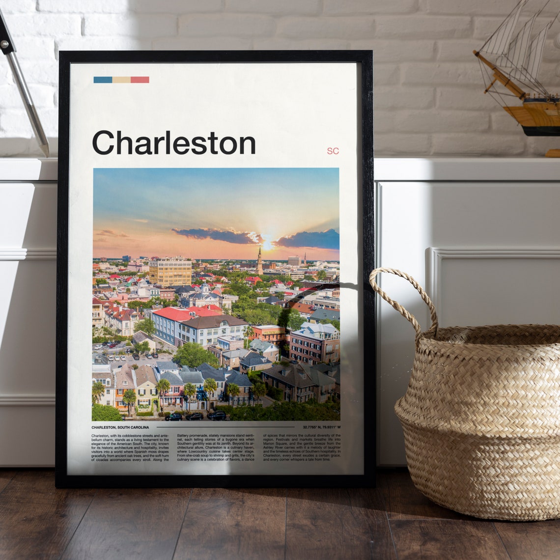 Charleston Print Charleston Poster Charleston Wall Art South Carolina Art Print Charleston Photo Travel Poster Traveler Gifts - Image 5