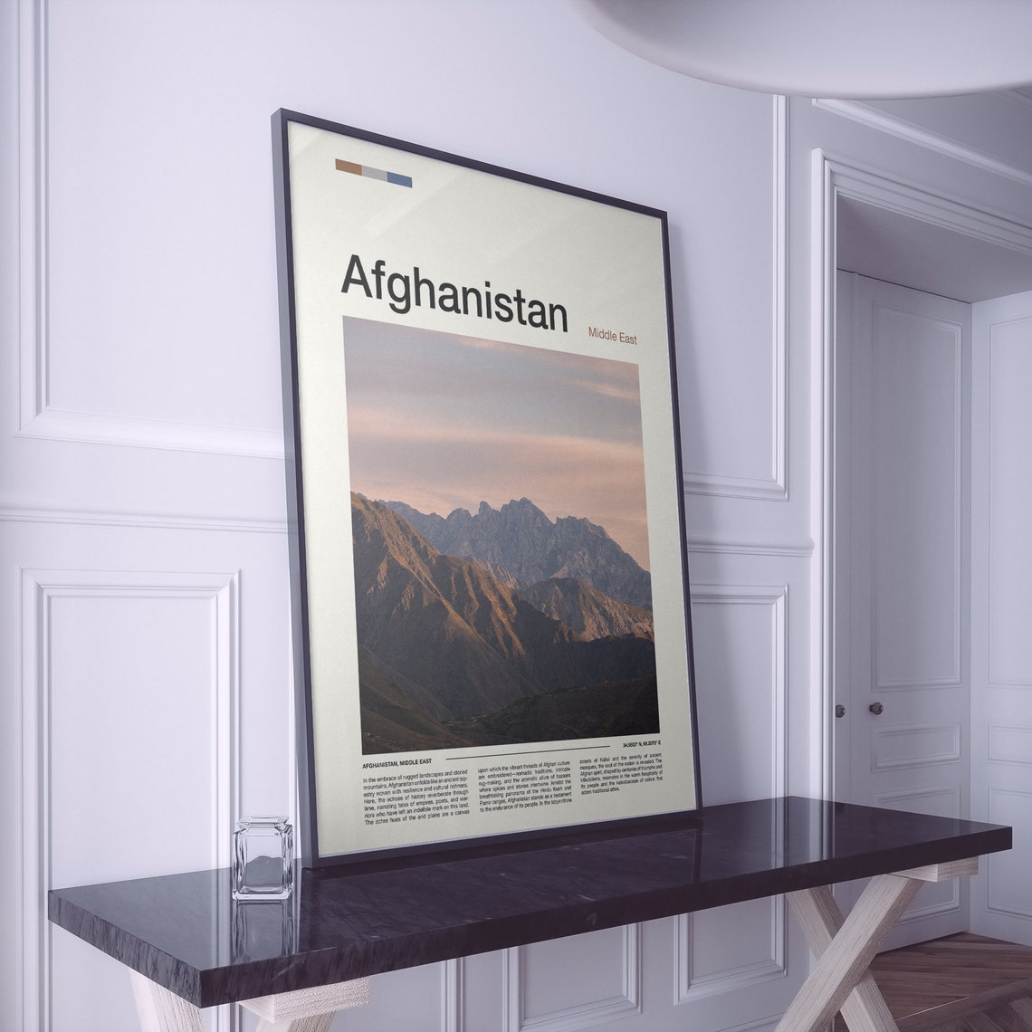 Afghanistan Print Afghanistan Poster Afghanistan Wall Art Afghanistan Art Print Afghanistan Photo Traveler Gifts Travel Poster - Image 2