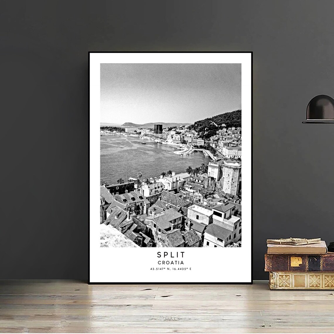 Split Croatia Minimalist Travel Poster, Europe - Image 2