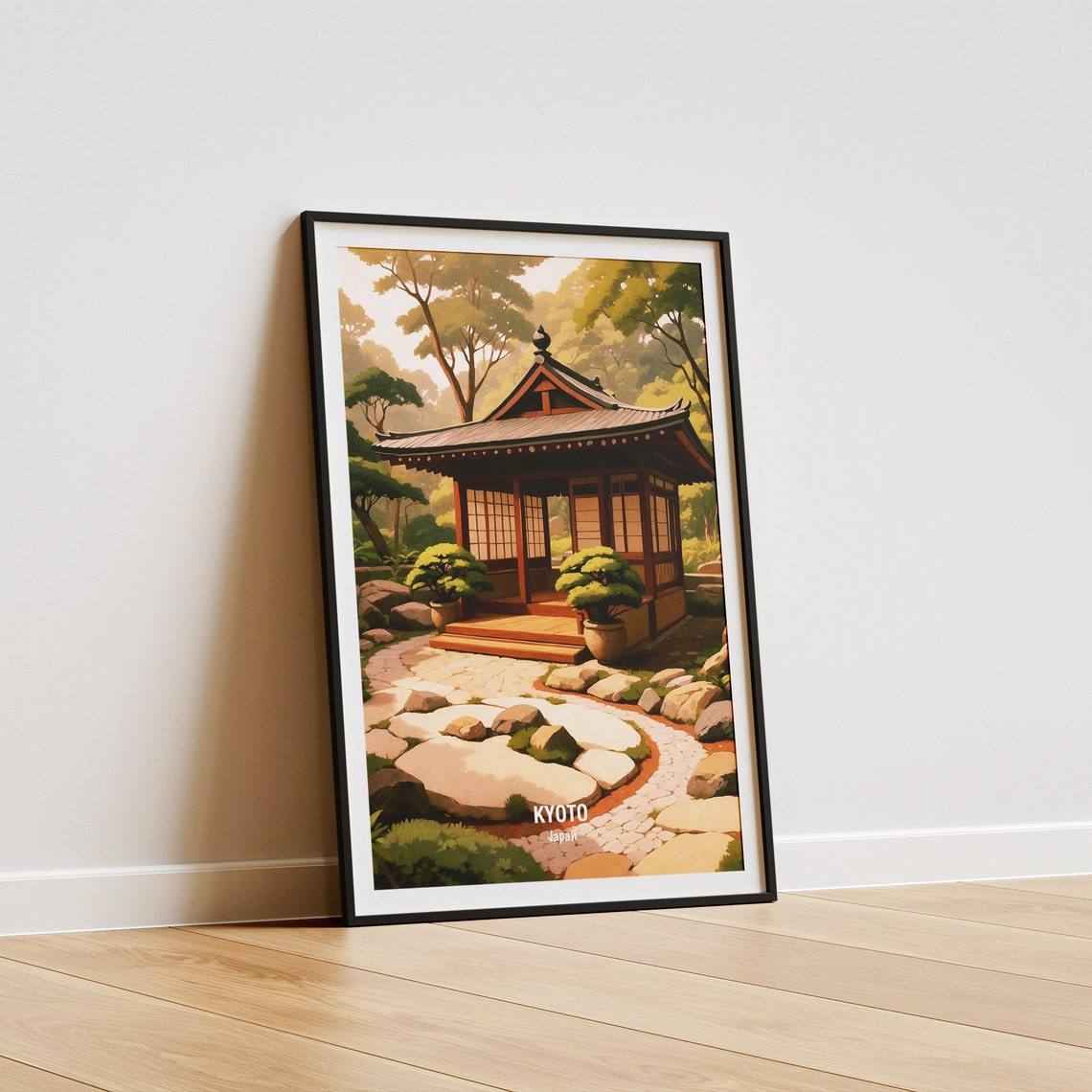 Kyoto Japan Travel Poster Kyoto Art Print Kyoto Wall Decor Japan Gift Home Decoration Travel Lover Gift Wanderlust Decor - Image 5