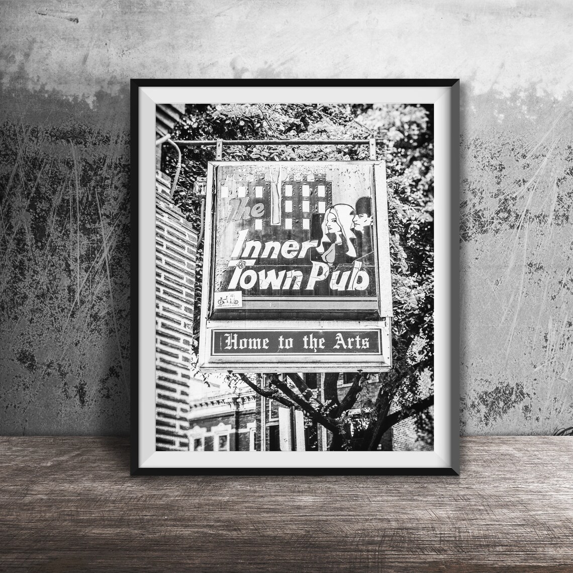 Innertown Pub Chicago Sign, Wicker Park Travel Poster - Image 2