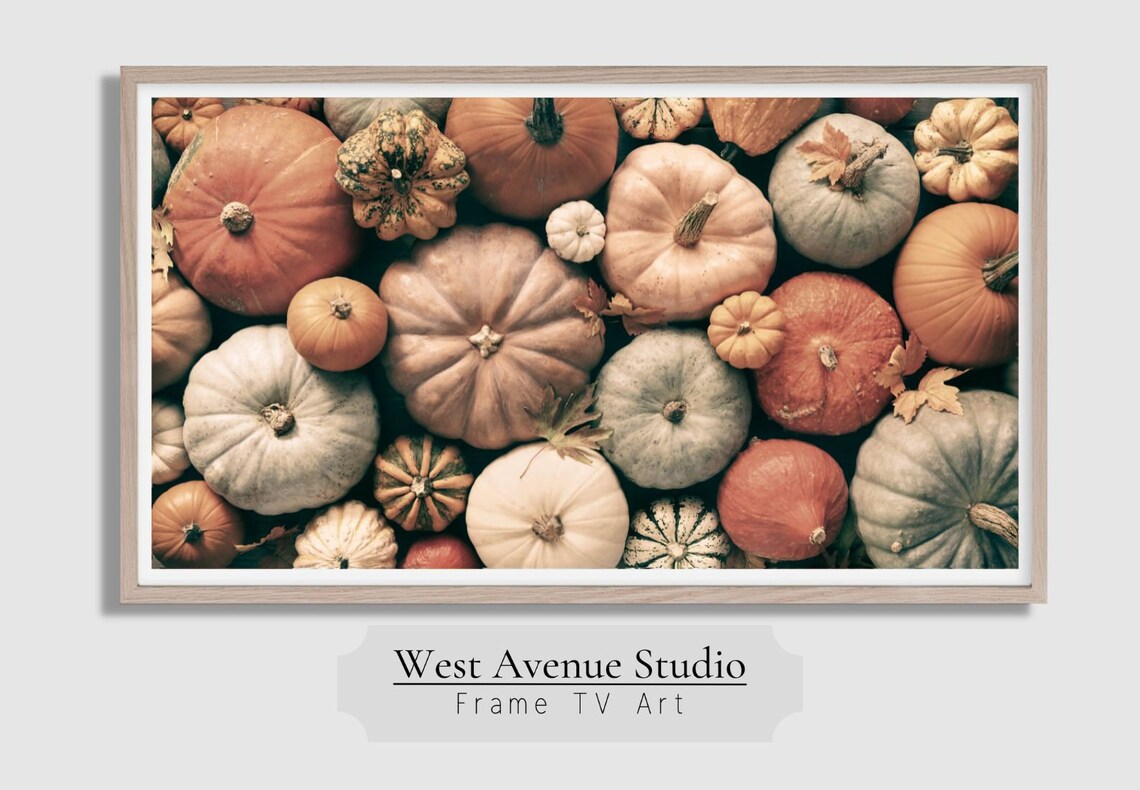 Fall Pumpkin Halloween Farmhouse Art Print - Image 3