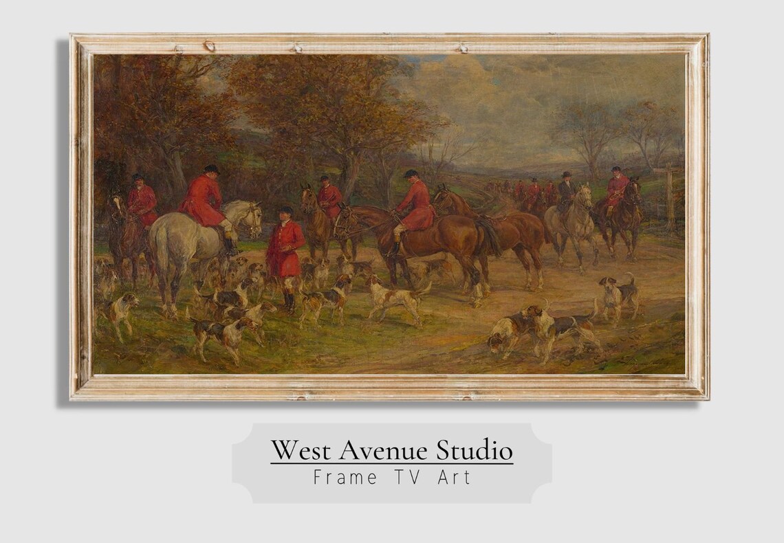Vintage Thanksgiving Home From The Hunt Art Print - Image 4