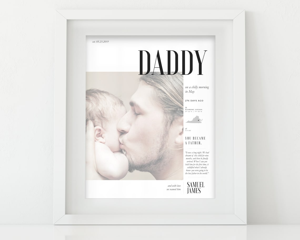 Father's Day Photo - Custom Print