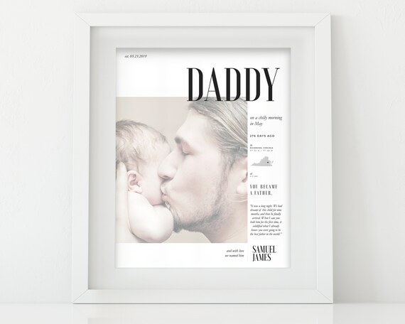 Father's Day Photo - Custom Print