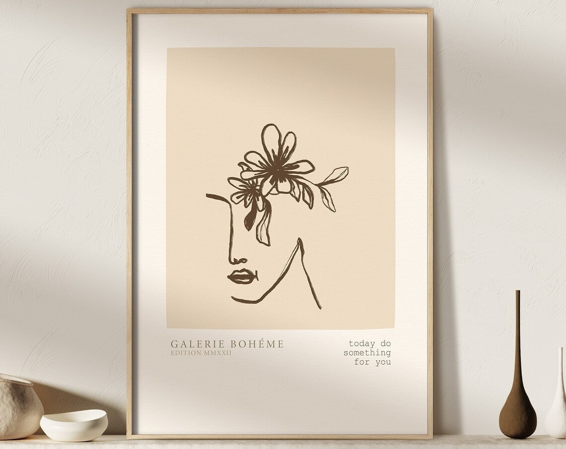 Today Do Something For You Art Poster, Self-Love