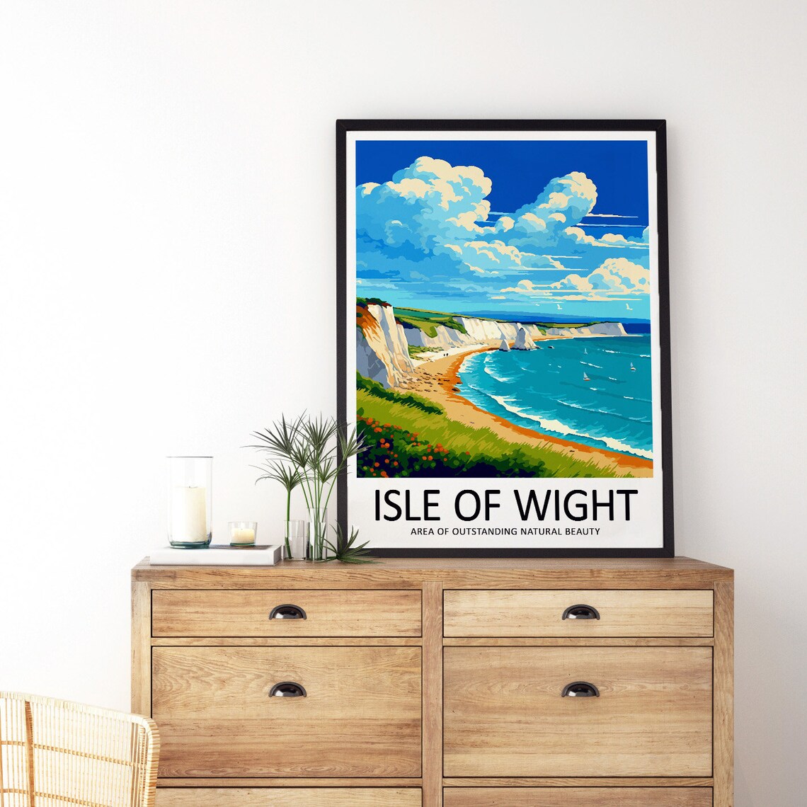 Isle Of Wight Travel Poster, Wall Decor - Image 3