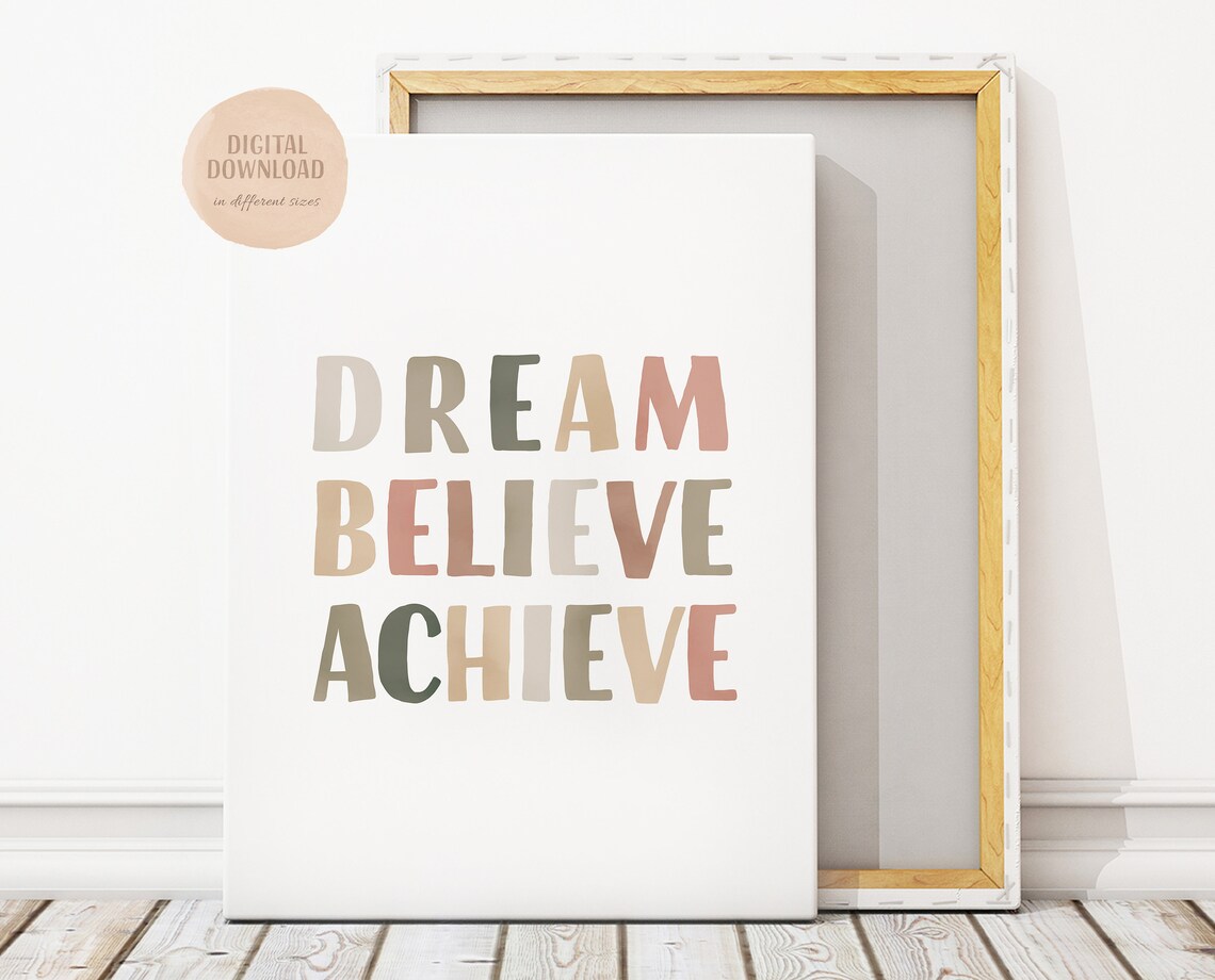 Motivational Quote Art Print for Teen Girl Room - Image 4