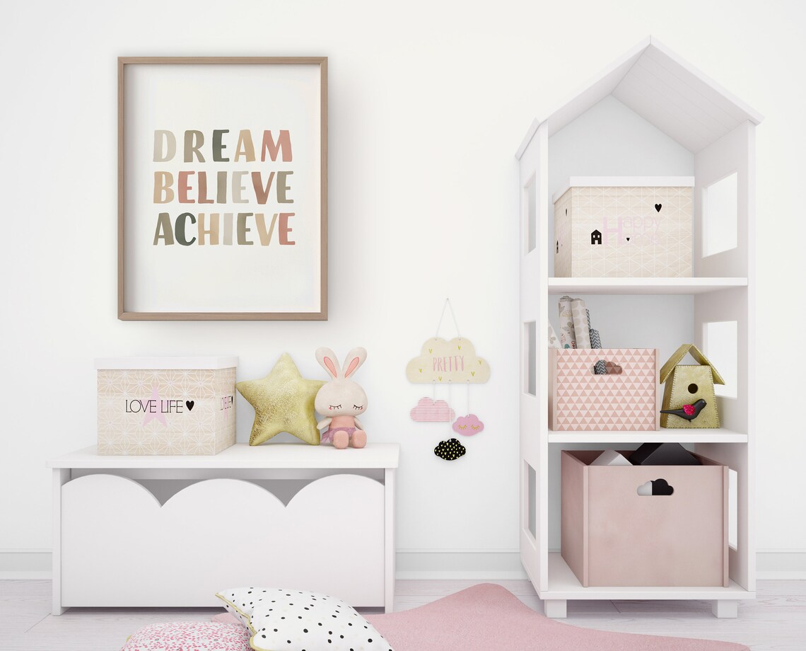 Motivational Quote Art Print for Teen Girl Room - Image 2