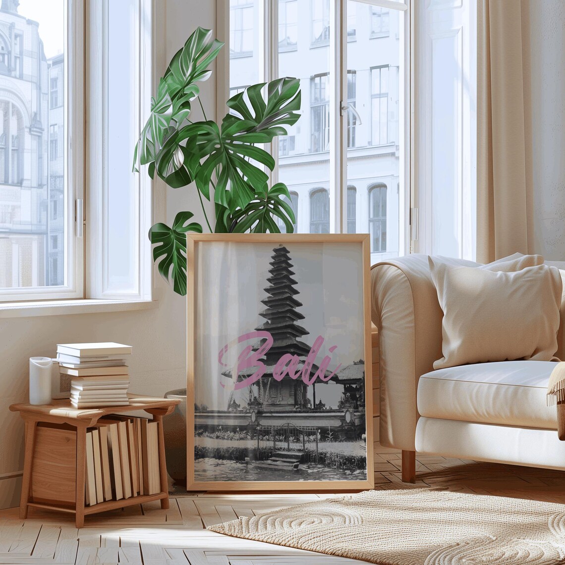 Bali Ubud Travel Poster, Balinese Home Decor - Image 2