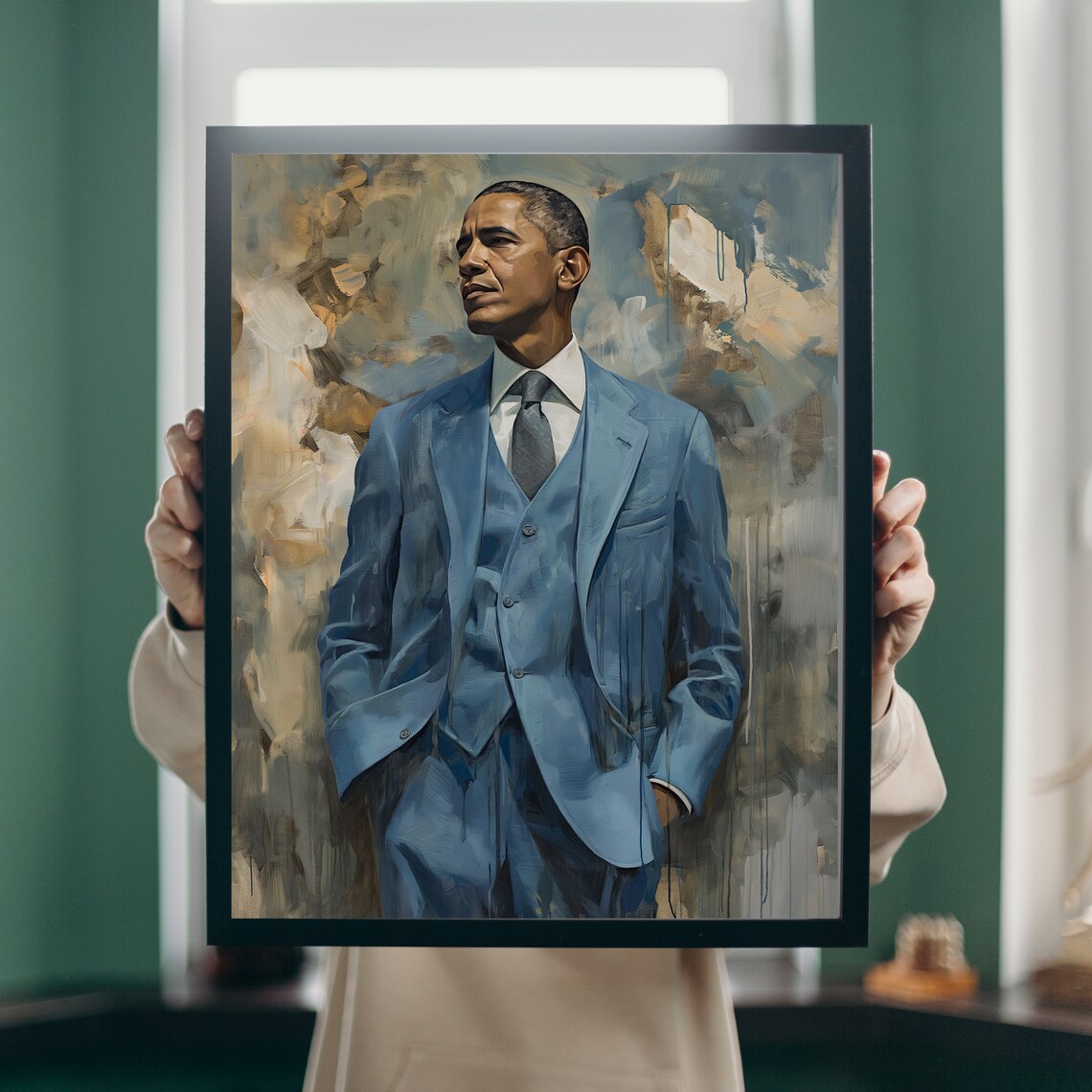 Barack Obama Inspirational Art Poster - Image 2