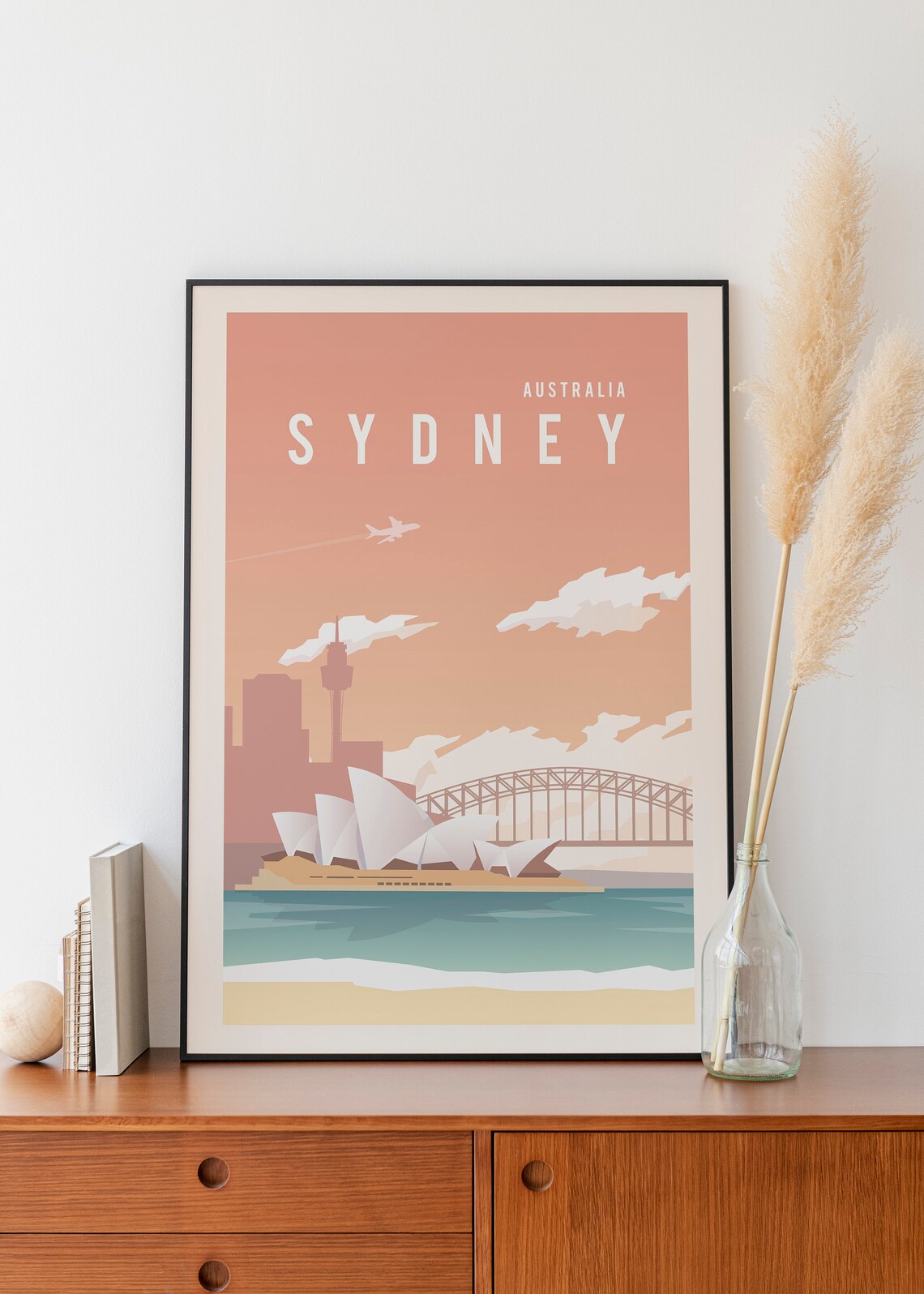 Sydney Australia Travel Poster, Gallery Wall Art - Image 2