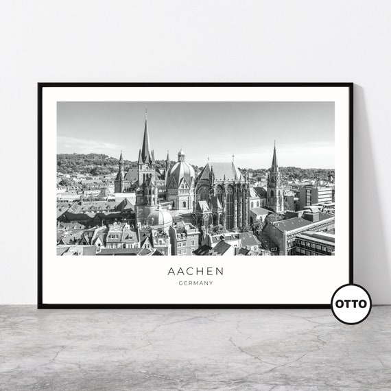 Aachen Wall Art Home Decor Print Aachen Cathedral Art Travel Poster Artful Photo Travel Gift Memento Idea Germany