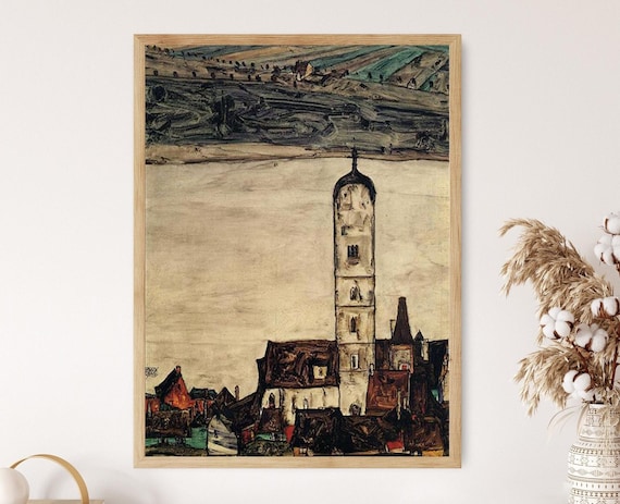 Church In Stein On The Danube, Egon Schiele