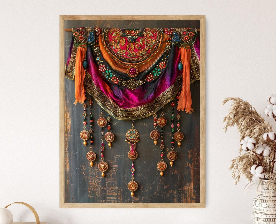 Toran Traditional Art Print, Home Decor Wall Art
