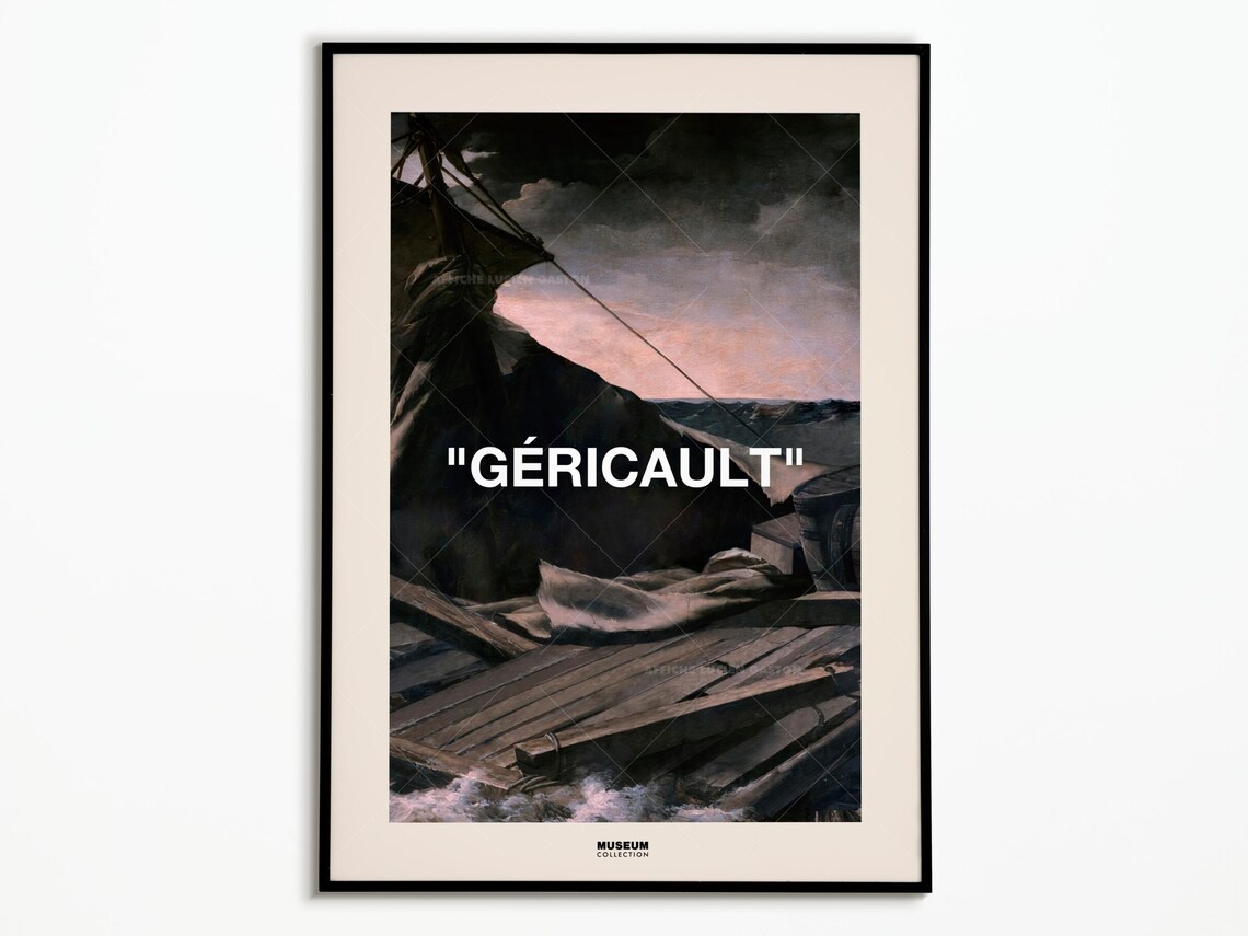 Gericault Raft of the Medusa Storm Shipwreck Museum Collection Poster