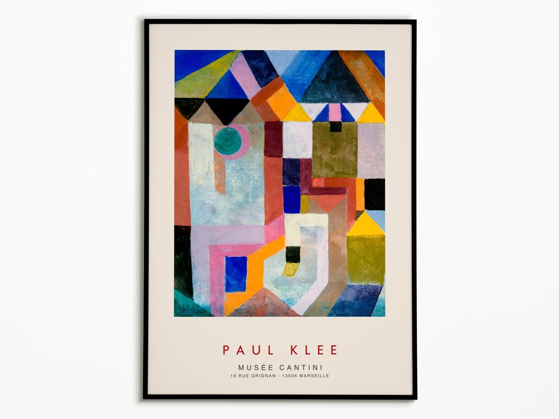 Paul Klee Poster Art Print, Decoration Poster