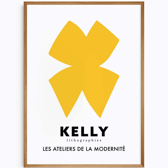 Ellsworth Kelly Exhibition Poster Instant
