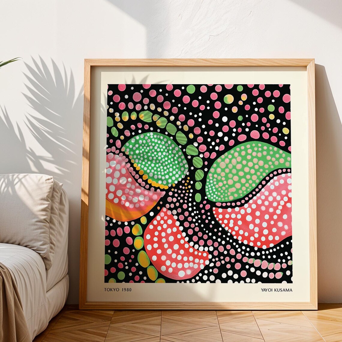 Abstract Fruit, Yayoi Kusama Inspired Poster - Image 2