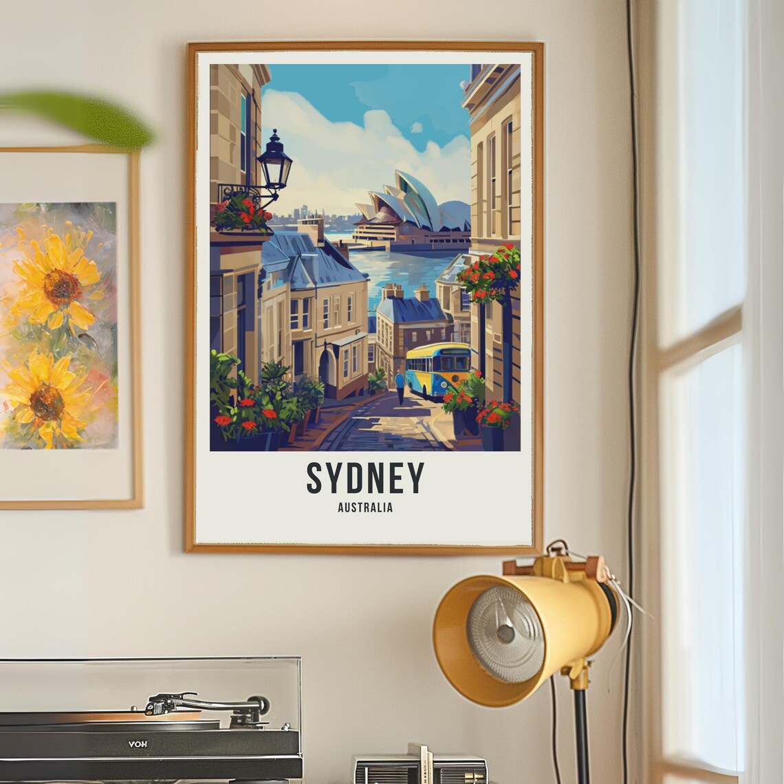 Sydney Opera House, Australia Travel Poster