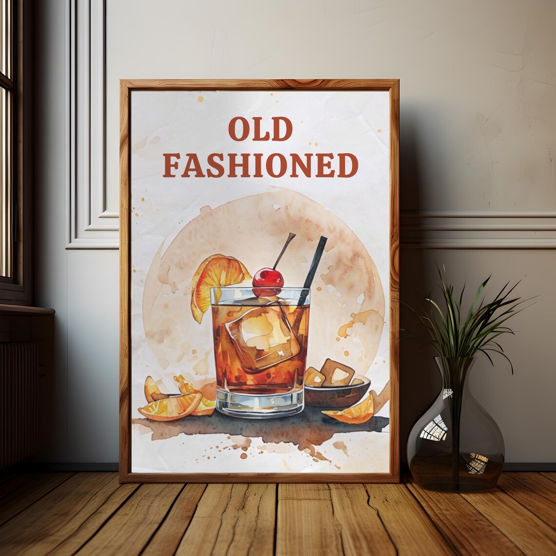 Old Fashioned Cocktail, Kitchen Wall Decor Poster - Image 2