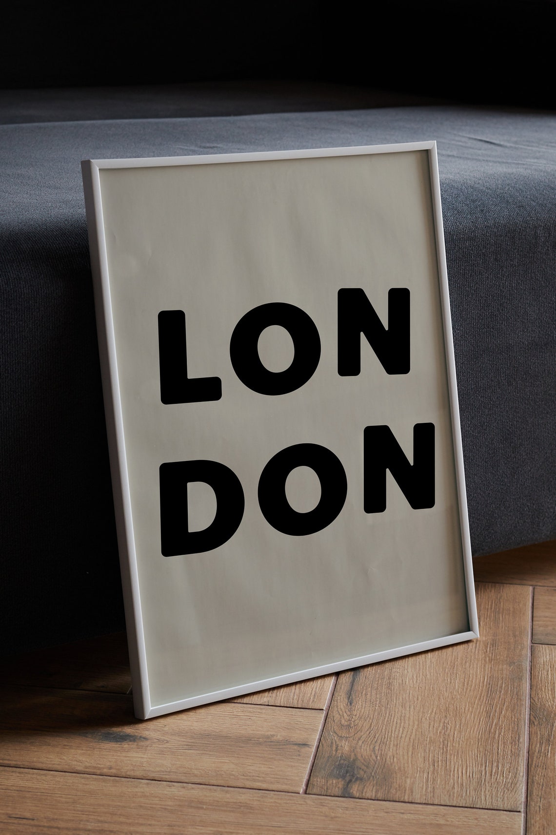 London Art Print London Poster London Wall Art Black London Wall Art Cute Trendy Art City Posters London Wall Poster Beige Posters - Image 2