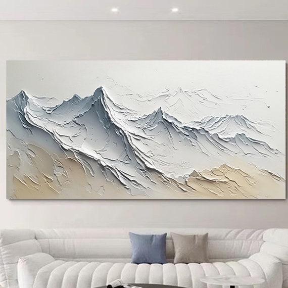 3dtextured Abstract Painting Painting On Personalized Gifts Framed Wall Painting For Living Room Wabi Sabi Style Wall Art