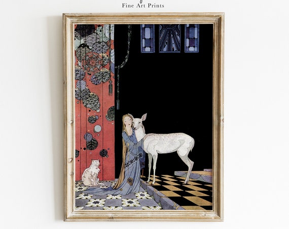 Vintage Fairy Tale Art By Virginia Frances Sterrett Nursery Fine Print On Premium Paper