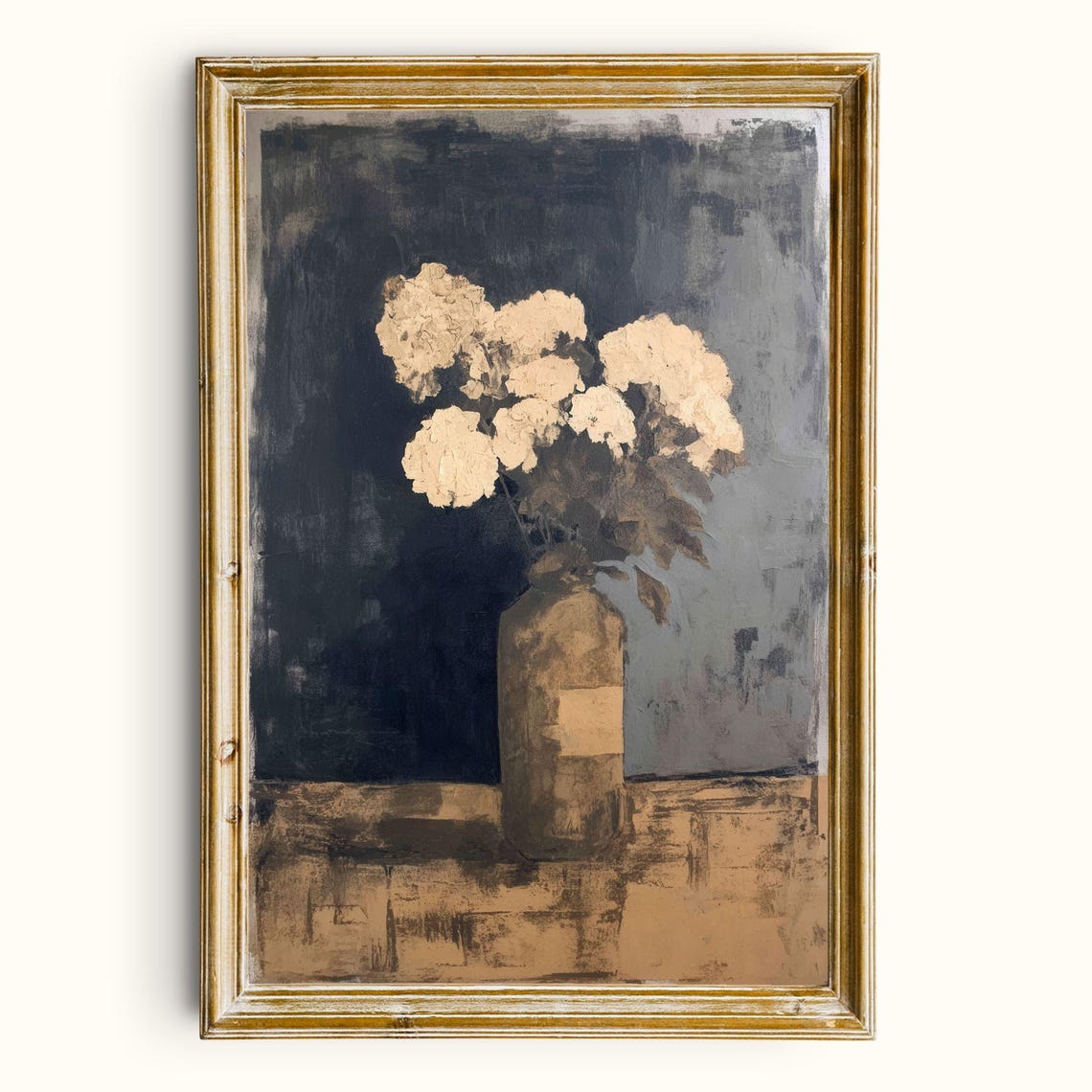 Vintage Floral Still Life, Art Print
