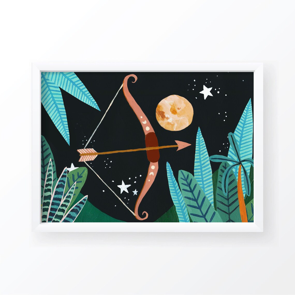 Sagittarius Zodiac Horoscope Constellation Art Print