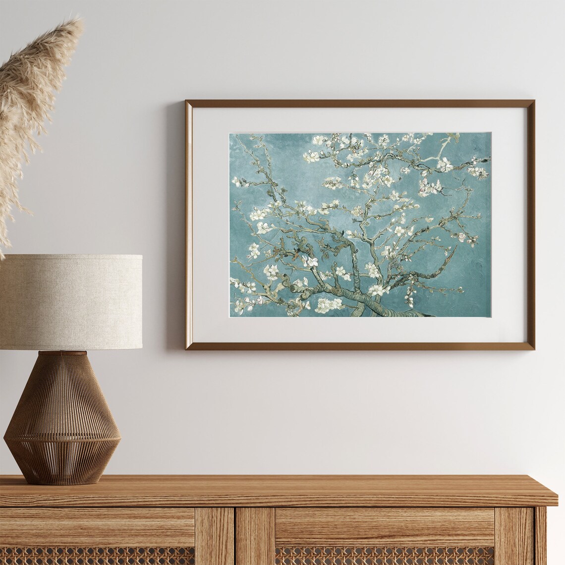 Van Gogh Almond Blossom, Vintage French Art Print - Image 2