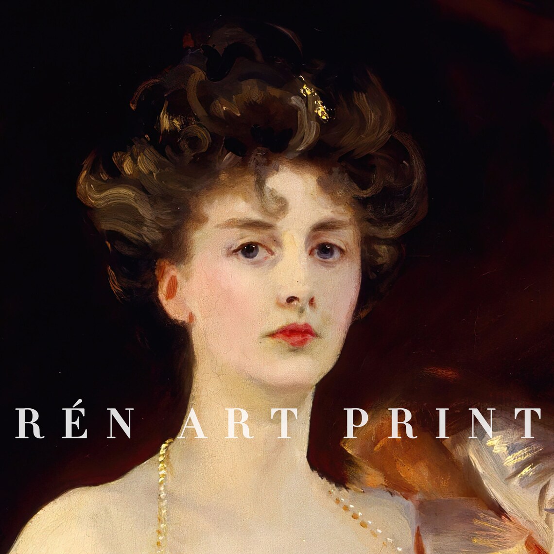 Victorian Woman Portrait, Vintage Lady Art Print - Image 3