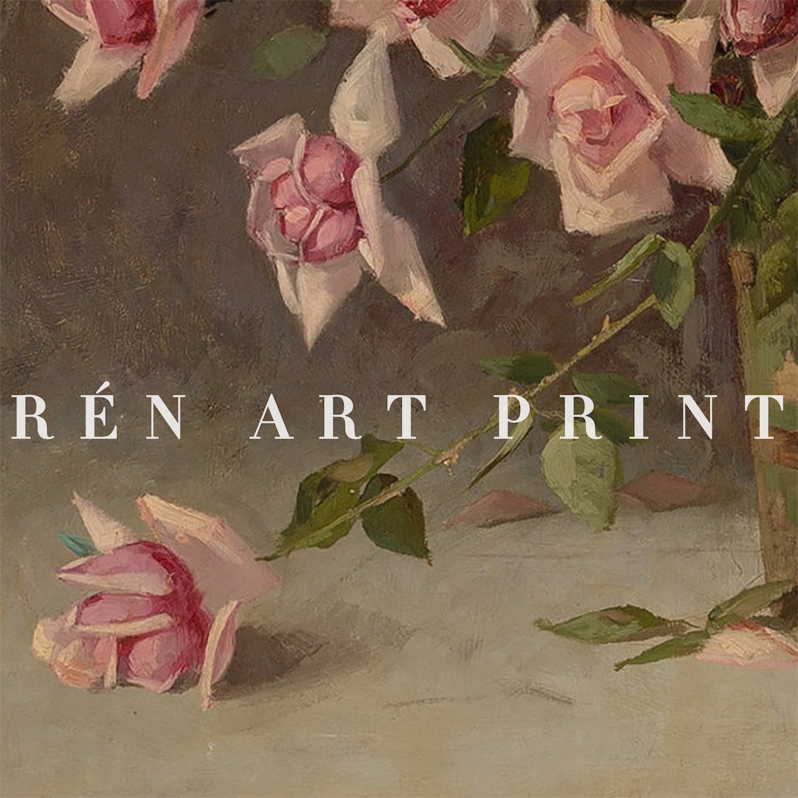 Vintage Flower Print, French Country Botanical Art - Image 3